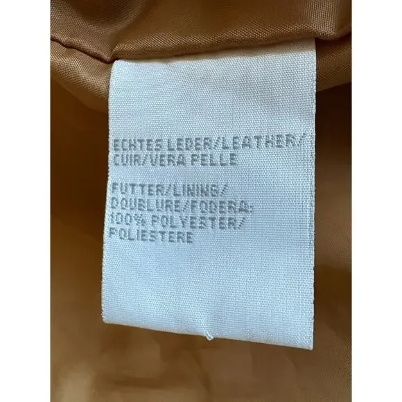 VTG TCM Genuine Suede Knee‑Length Coat Women’s Medium, 90s Caroline Bessette - Picture 8 of 9